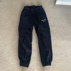 brandy melville john galt navy blue joggers